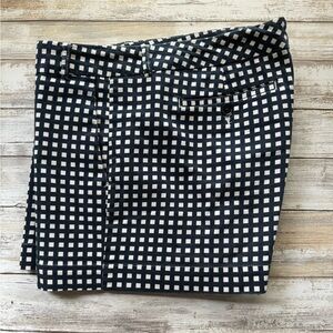 Banana Republic Checkered Shorts With Pockets